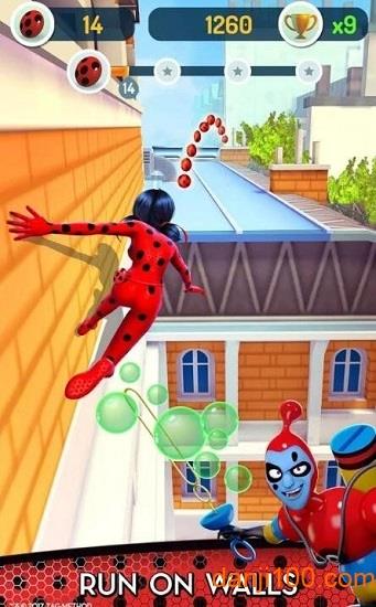 瓢虫雷迪跑酷游戏